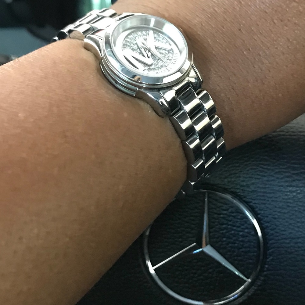 Tiny face MK watch